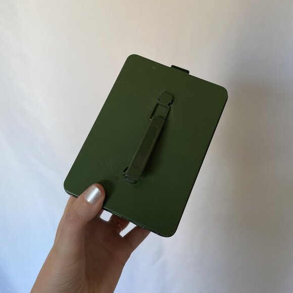 Chocolate Ammo box dark forest green empty box container gift funny - Picture 5 of 7